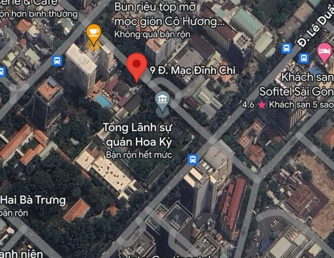 Bán gấp dự án 19 tầng ,1317 m2 ,Mạc Đĩnh Chi , Bến Nghé ,Quận 1