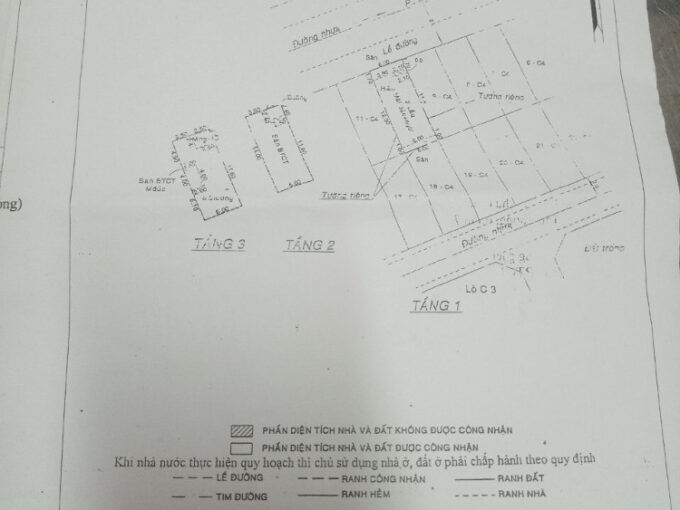 nhà 6x15m 3 lầu đường 40 Khu Tân Quy đông P tân phong Quận 7