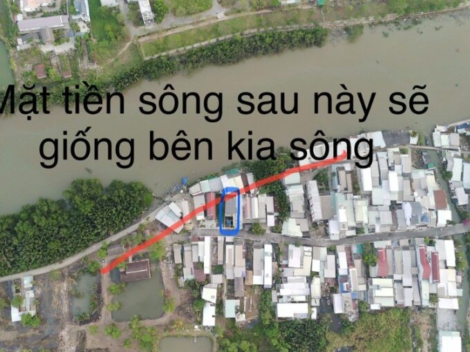 chính chủ cần bánnhà nở hậu 150.7m2 shr, view sông, Nhà Bè,HCM