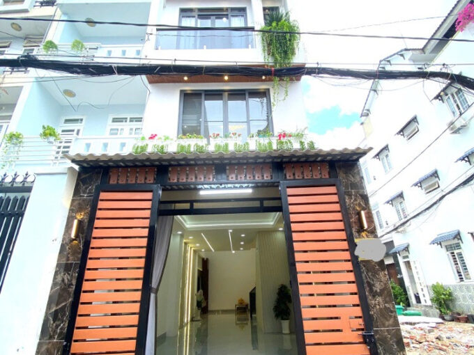 HXH BÙI QUANG LÀ -PHƯỜNG 12 –GÒ VẤP –DT 50M- 5 TẦNG BTCT CHẮC CHẮN-FULL NỘI THẤT