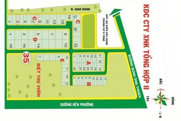 D/A Xuất Nhập Khẩu tại đường Bưng Ông Thoàn Q9 1 số lô giá tốt cần bán