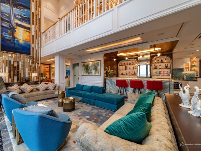 Penthouse vip nhất tại Q2 Thảo Điền Diện tích lên đến hơn 400m2, Kết cấu 3 Tầng